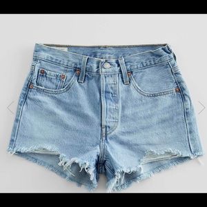 501 Levi High Rise short
